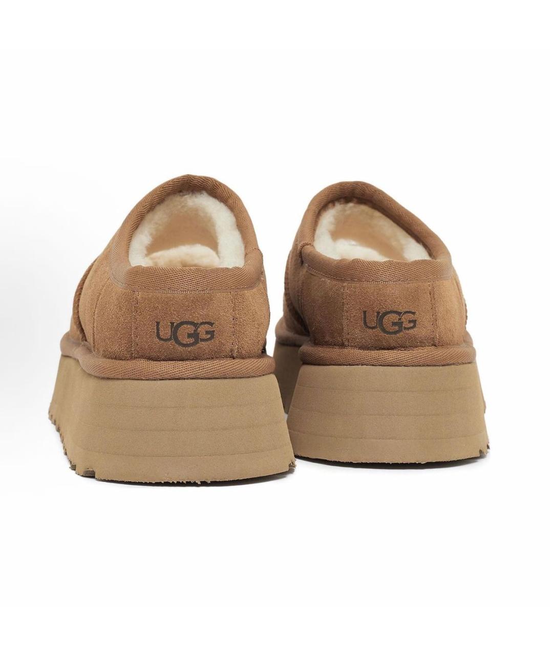 UGG AUSTRALIA Коричневые замшевые ботинки, фото 5