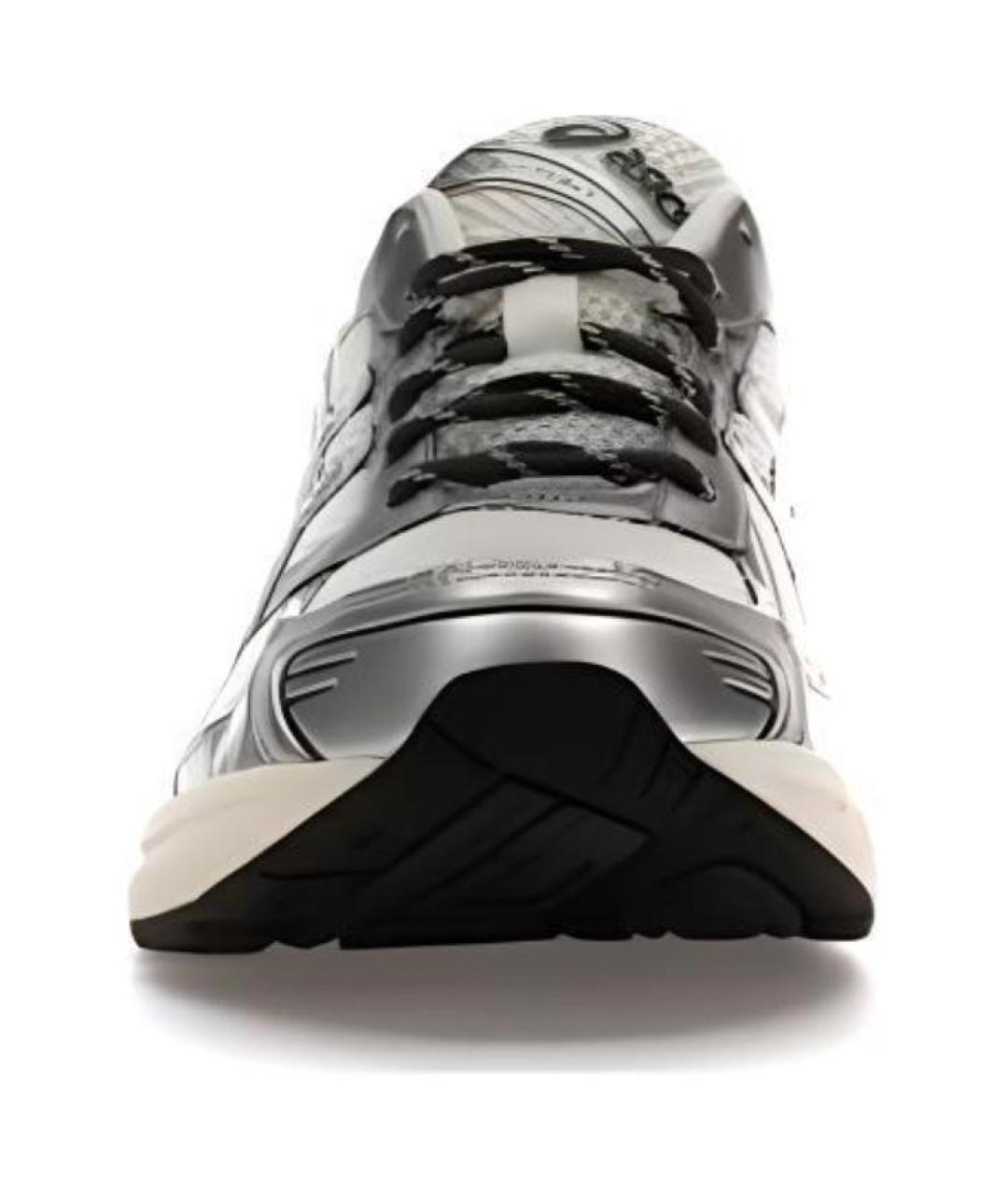 ASICS Серебряные низкие кроссовки / кеды, фото 4