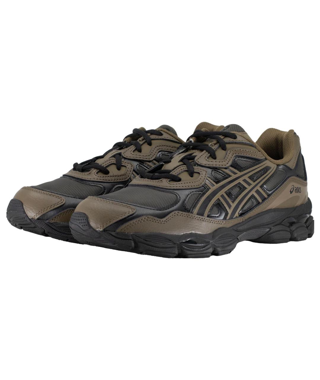 ASICS Коричневые низкие кроссовки / кеды, фото 3