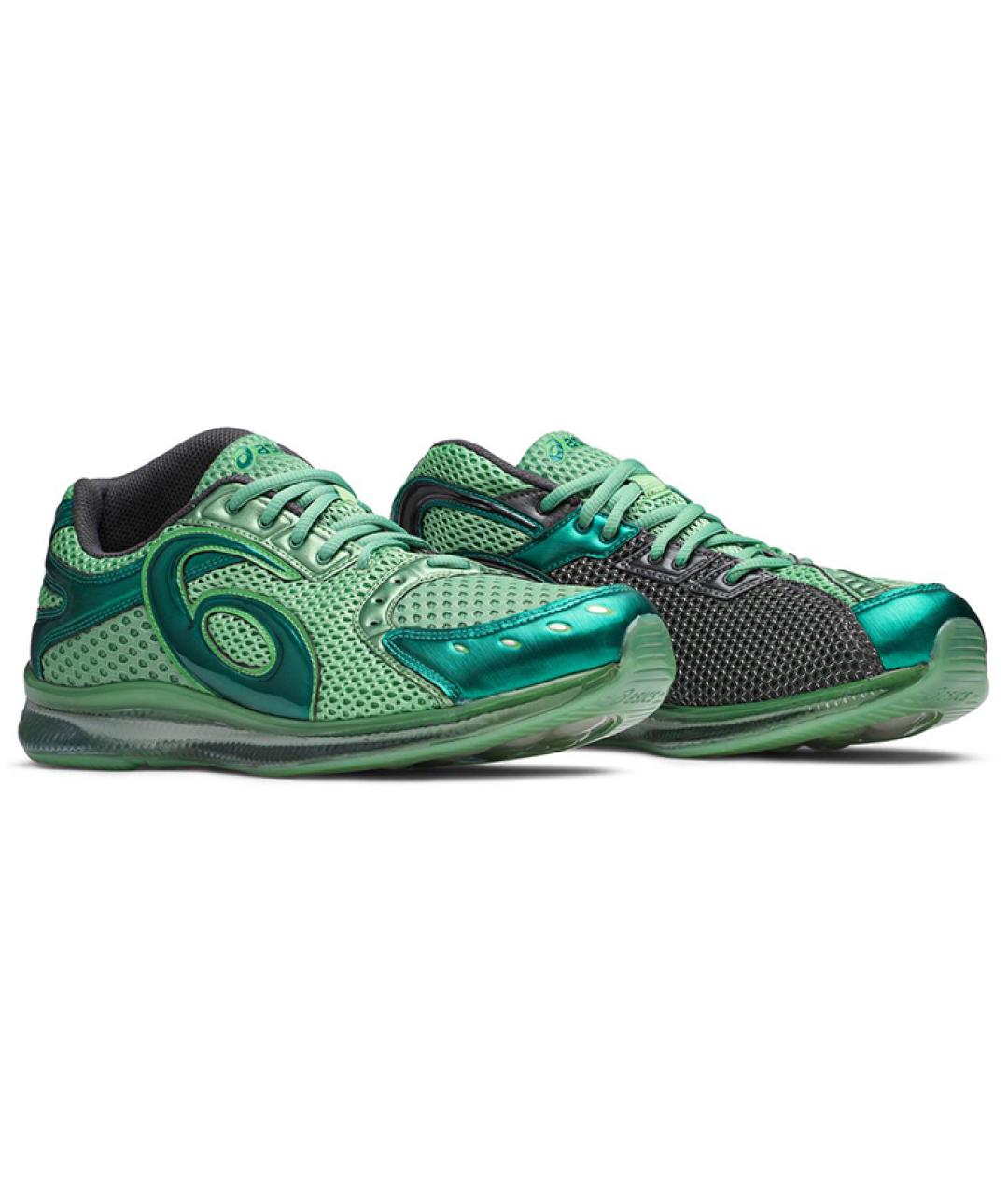 ASICS Зеленые низкие кроссовки / кеды, фото 3