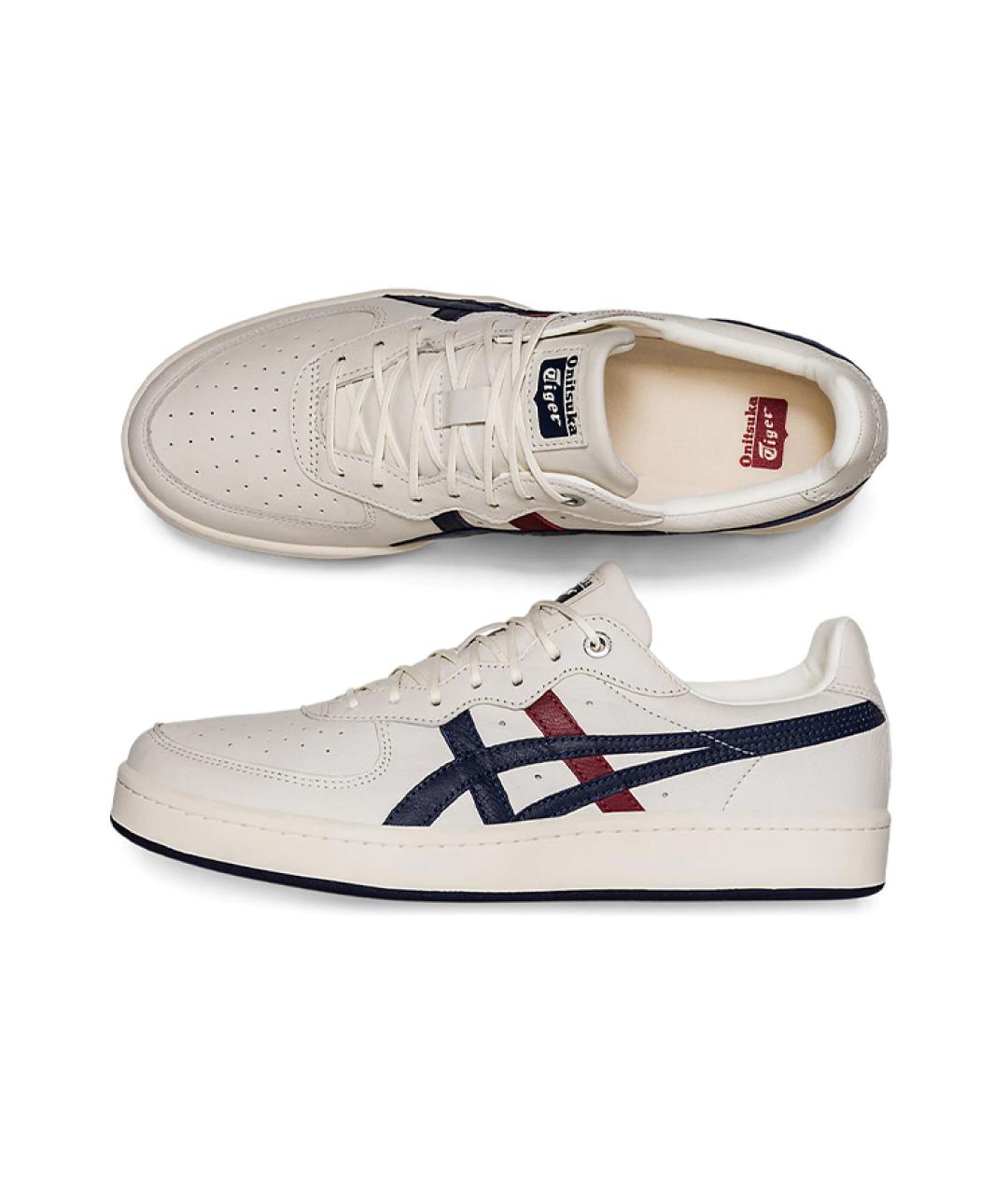 ONITSUKA TIGER Белые кожаные кеды, фото 5