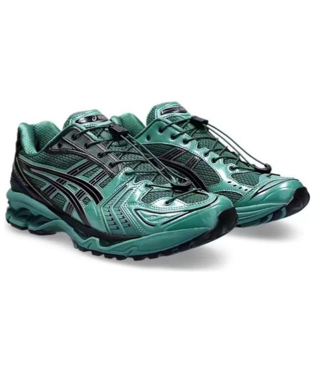 ASICS Зеленые низкие кроссовки / кеды, фото 2