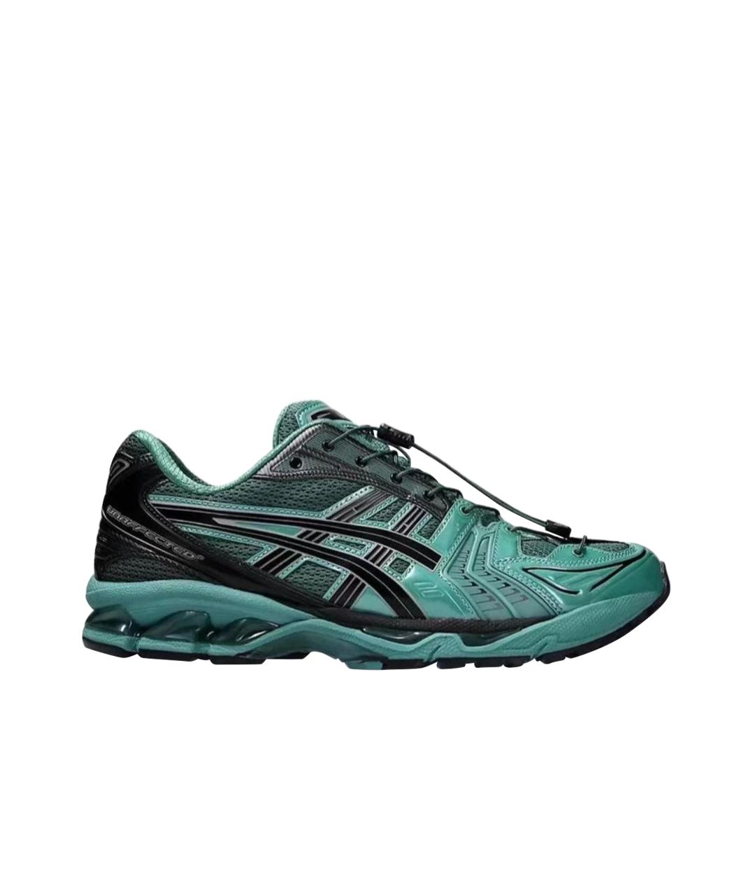 ASICS Зеленые низкие кроссовки / кеды, фото 1