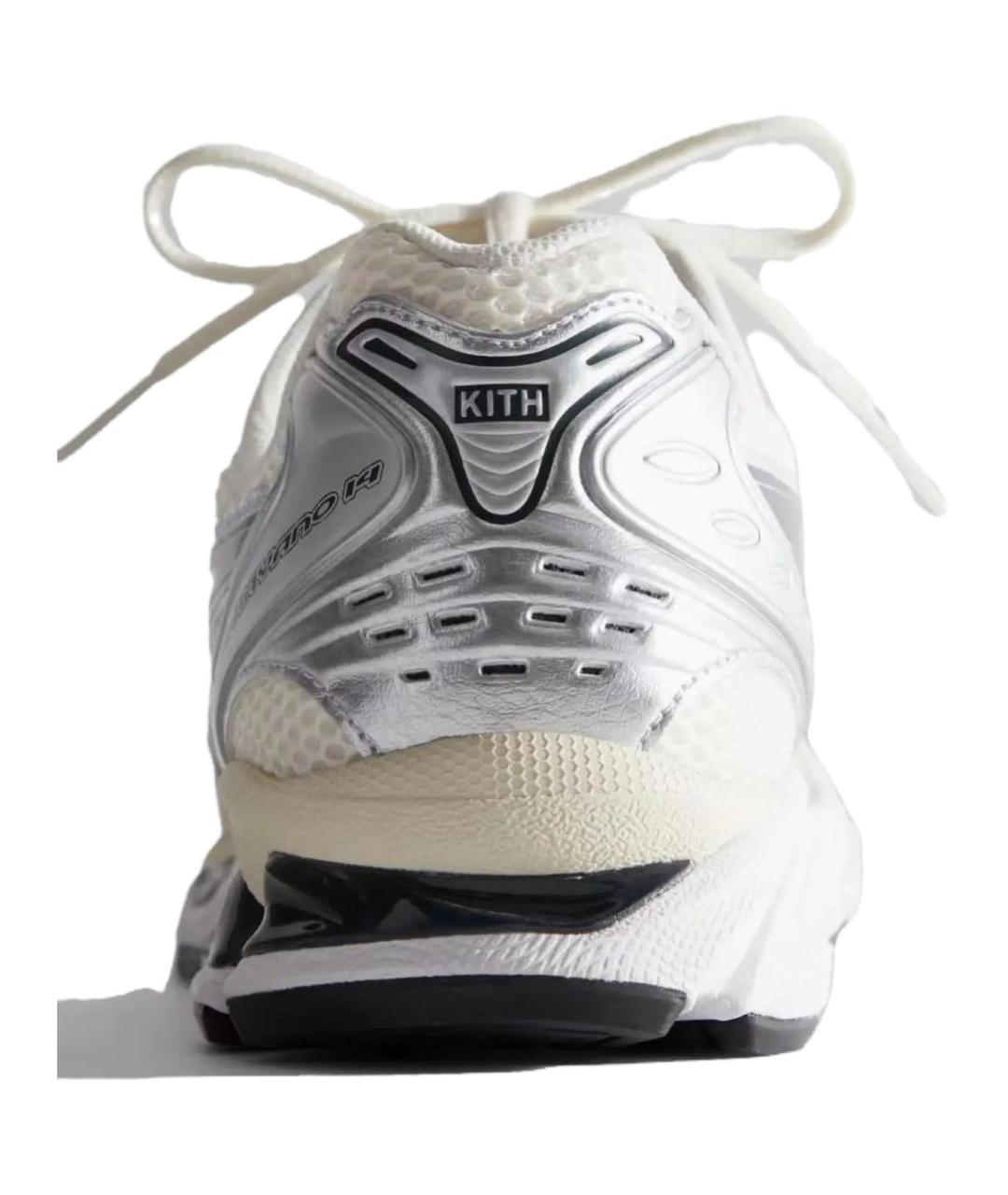 ASICS Серебряные низкие кроссовки / кеды, фото 4