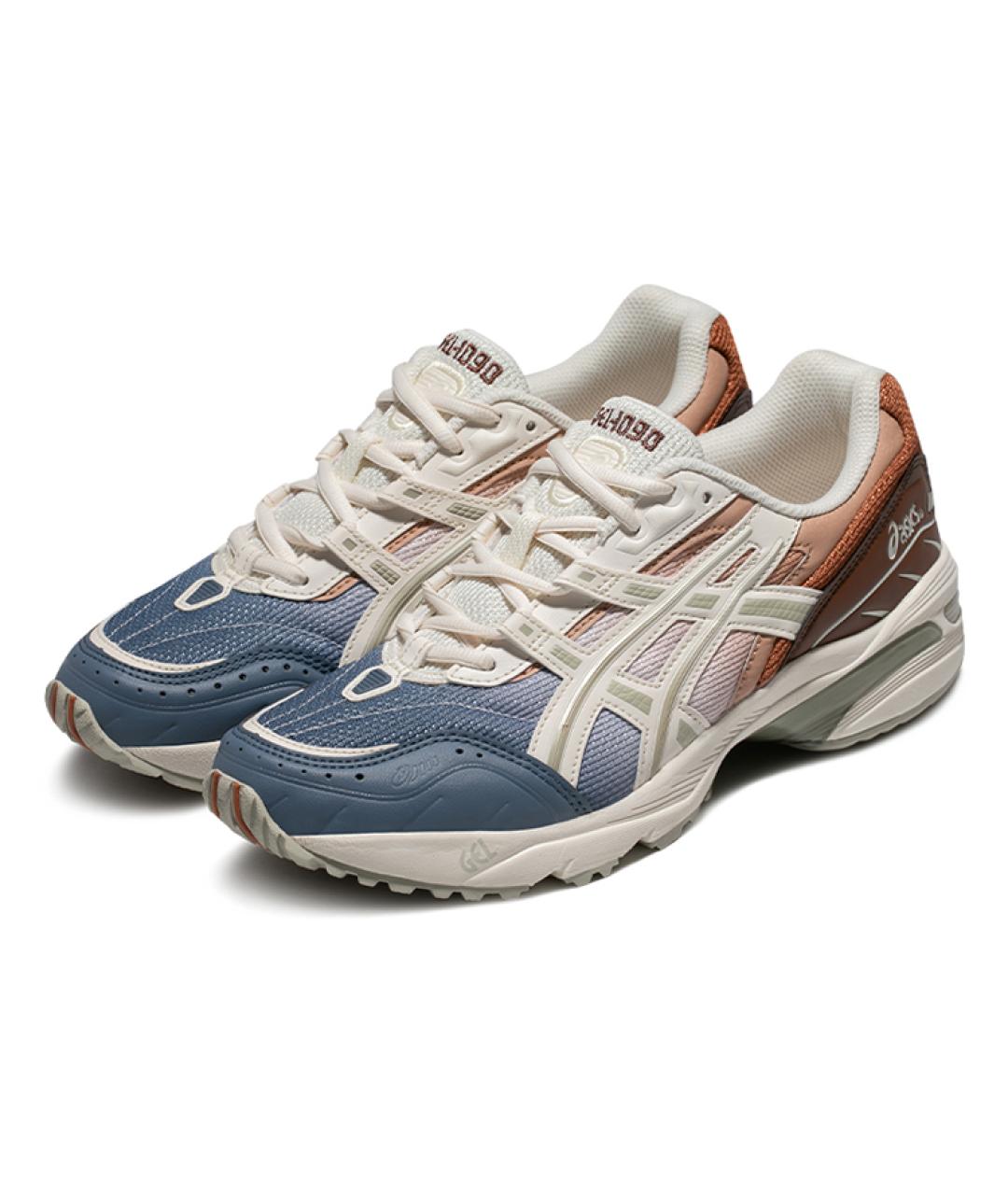 ASICS Коричневые низкие кроссовки / кеды, фото 2