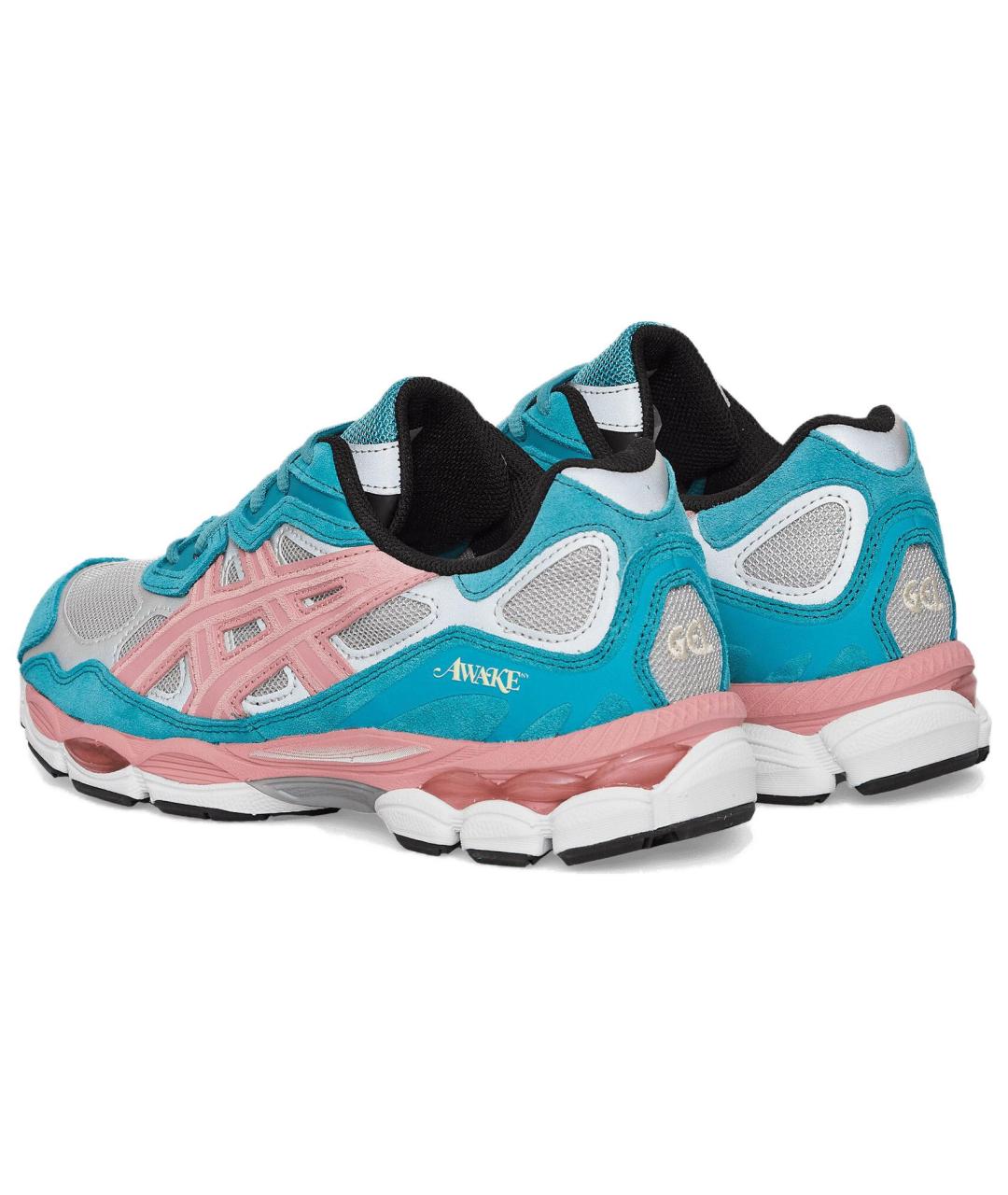 ASICS Синие низкие кроссовки / кеды, фото 4