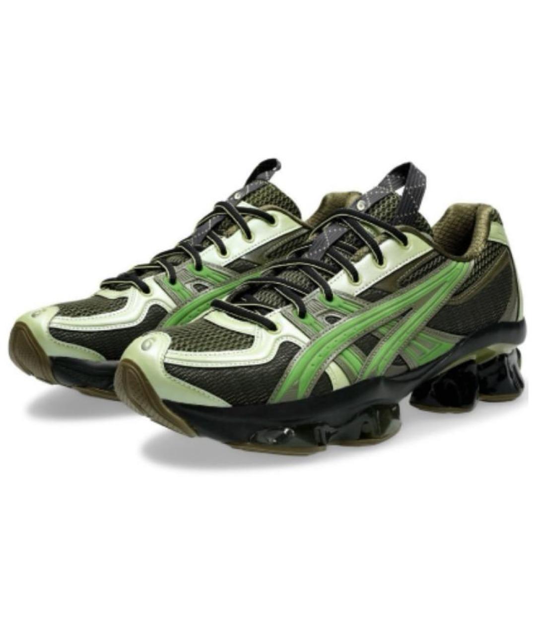 ASICS Зеленые низкие кроссовки / кеды, фото 3