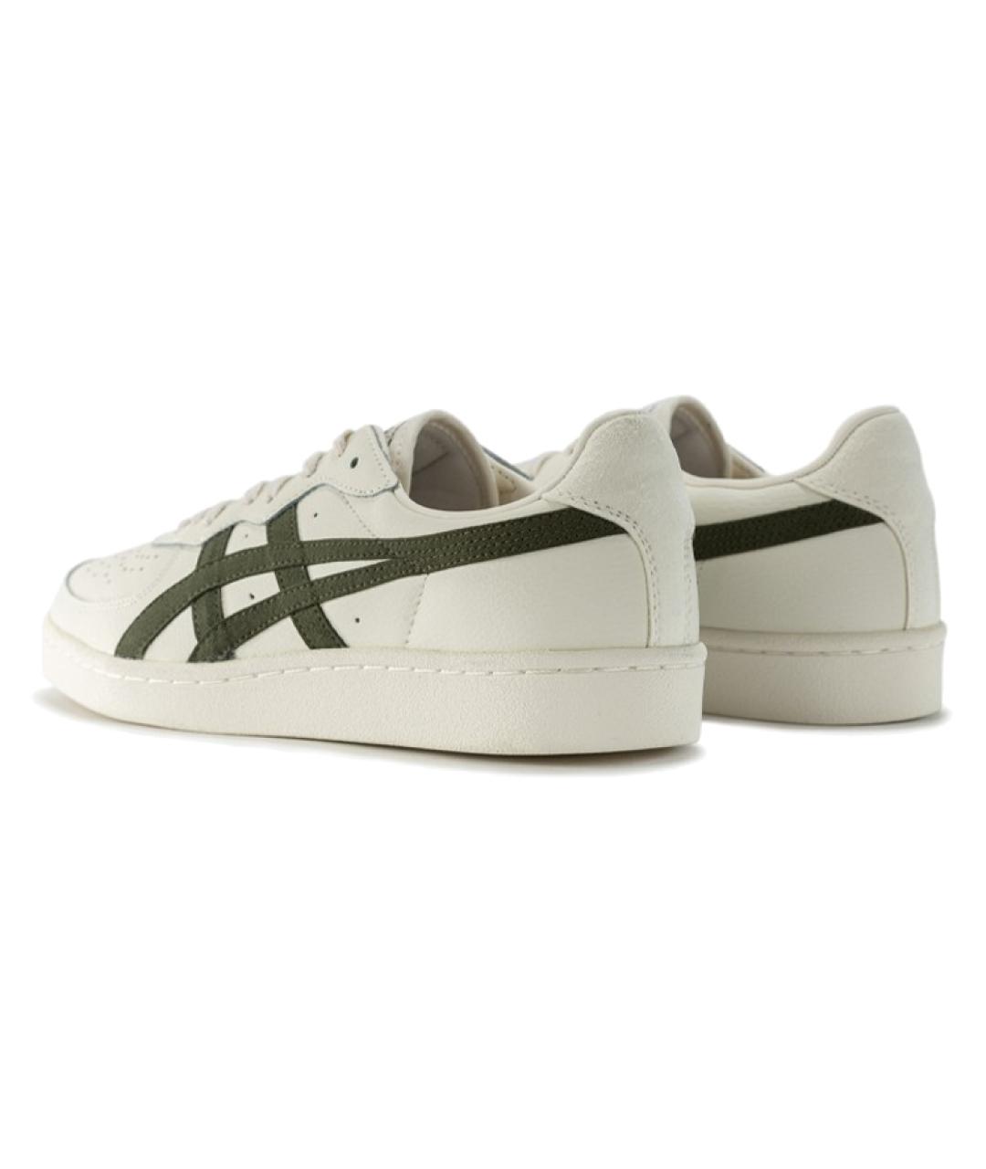 ONITSUKA TIGER Бежевые кожаные кроссовки, фото 4