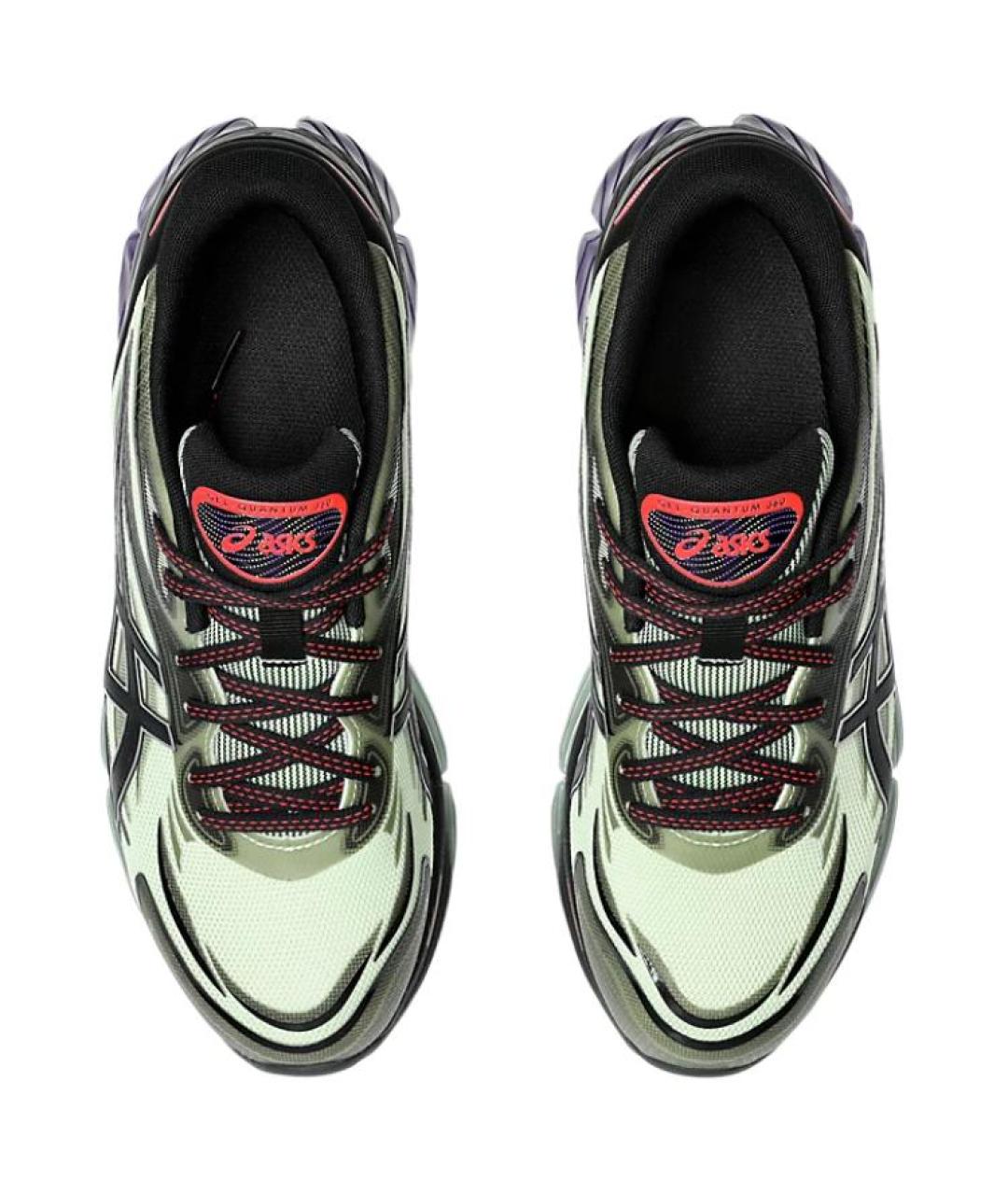 ASICS Зеленые кроссовки, фото 4