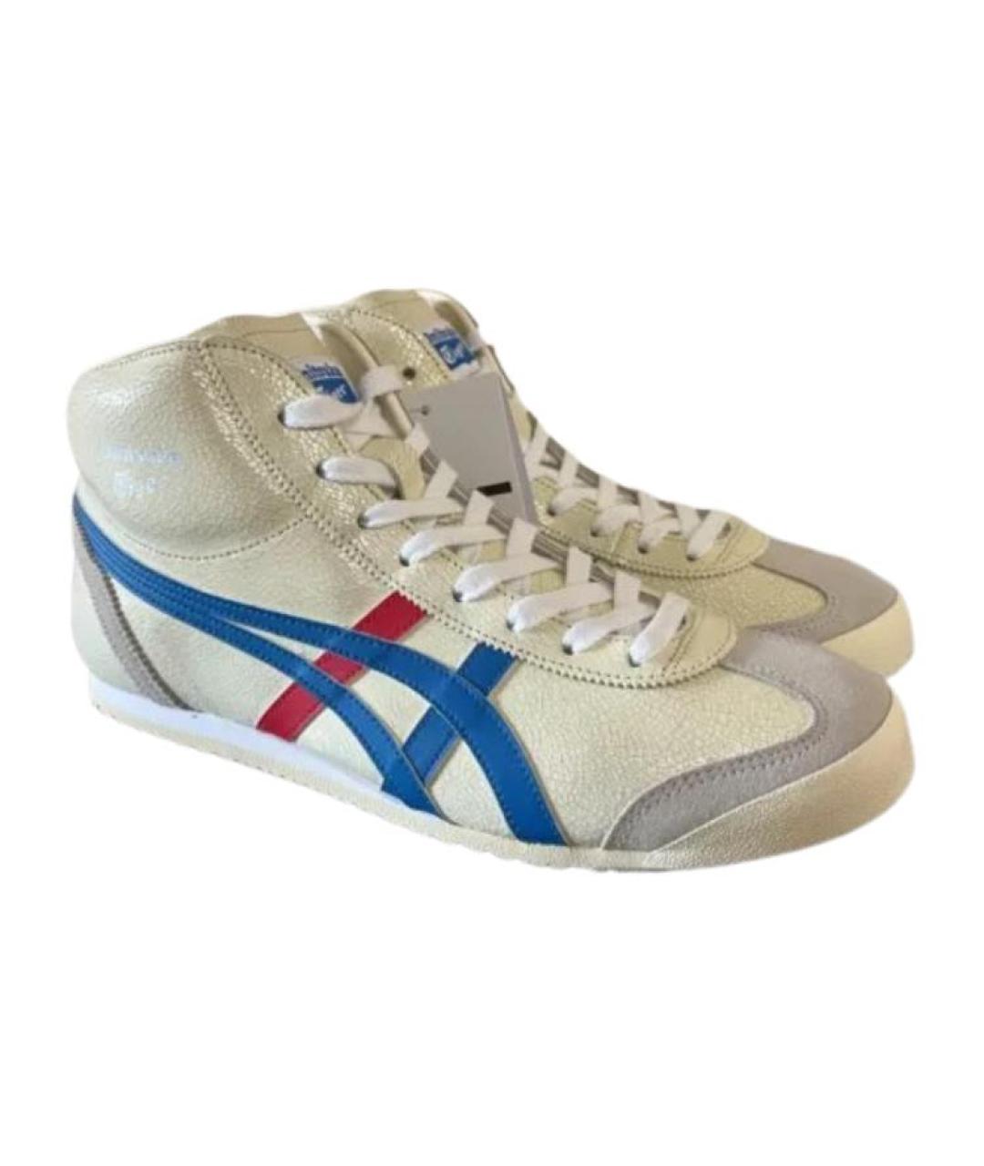 ONITSUKA TIGER Белые кожаные кроссовки, фото 3