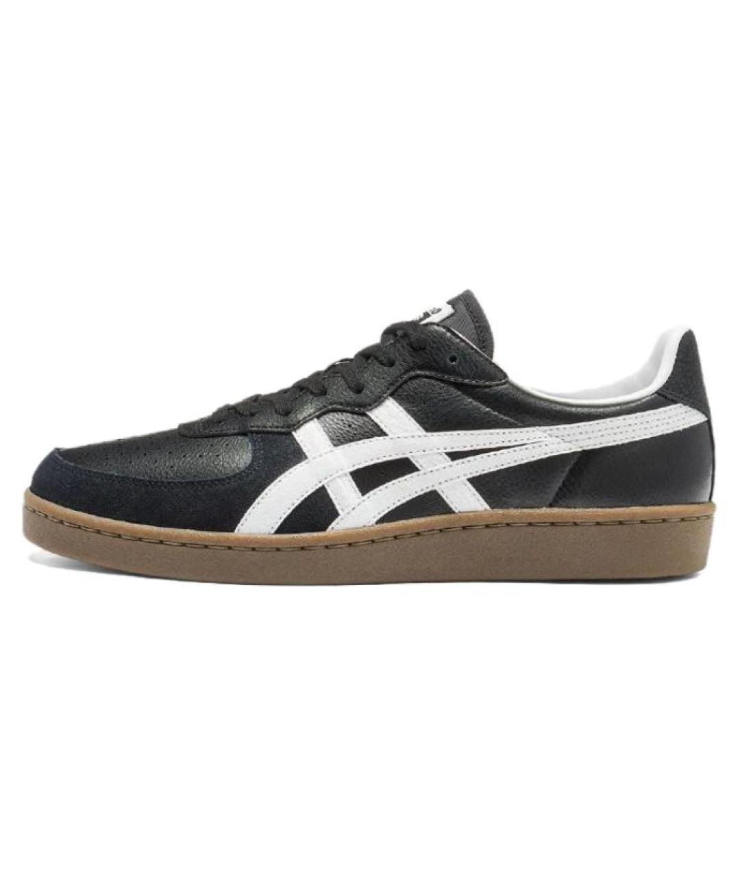 ONITSUKA TIGER Черные бархатные кроссовки, фото 2