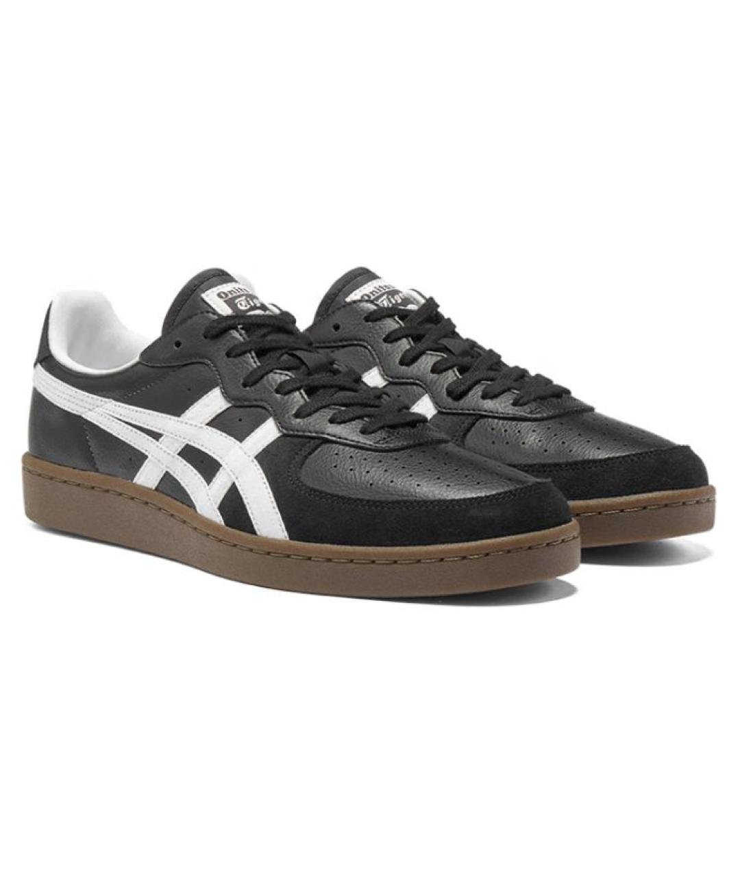 ONITSUKA TIGER Черные бархатные кроссовки, фото 3