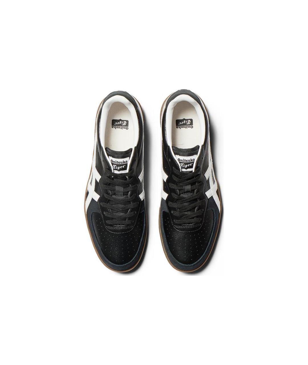 ONITSUKA TIGER Черные бархатные кроссовки, фото 4