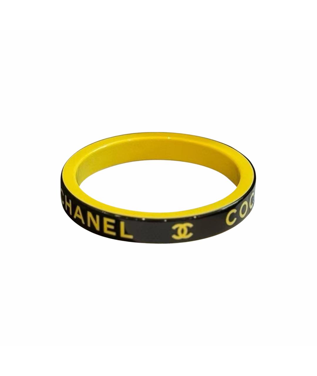 CHANEL Желтый браслет, фото 1