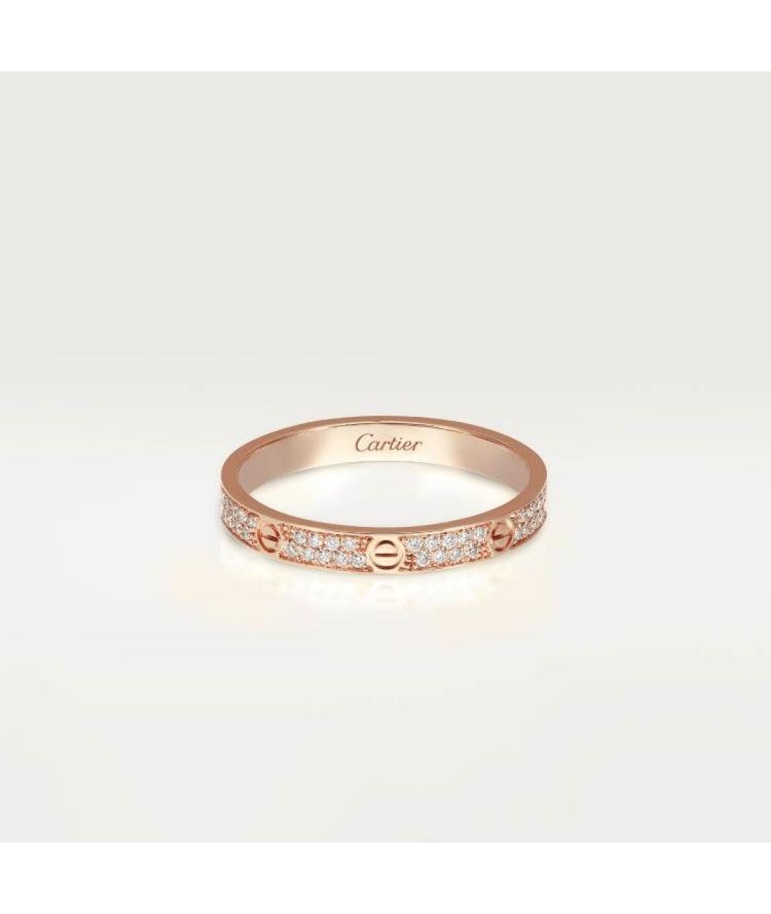 CARTIER Золотое кольцо из розового золота, фото 7