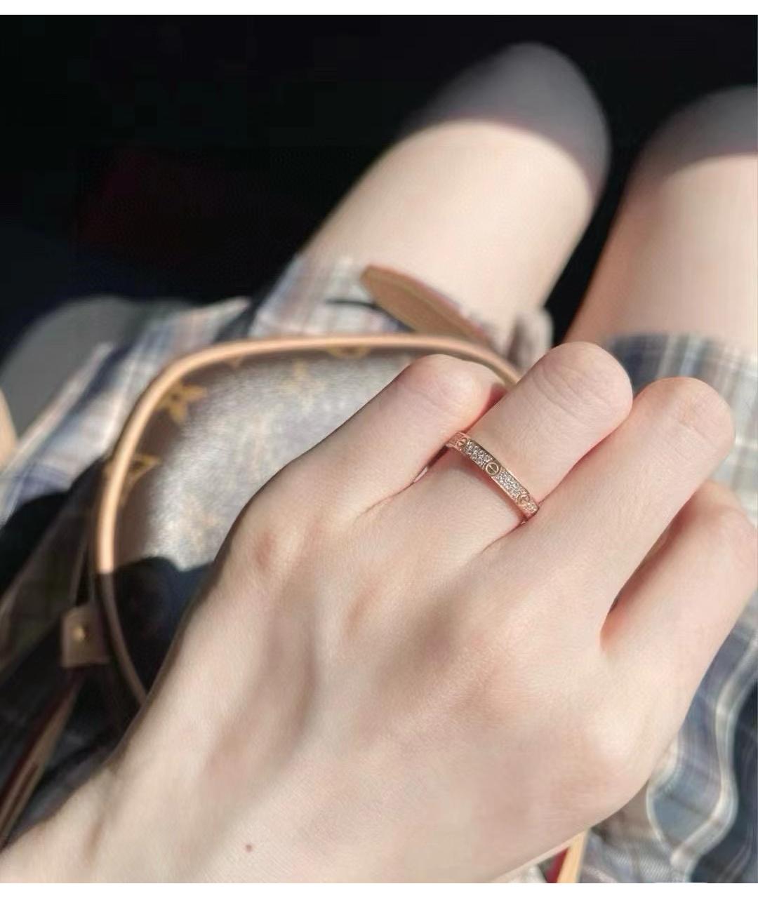 CARTIER Золотое кольцо из розового золота, фото 4