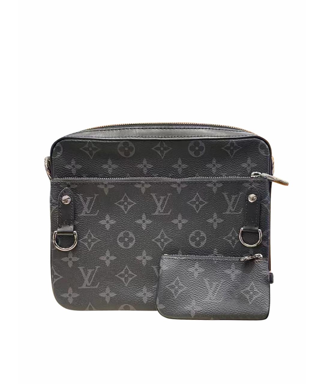LOUIS VUITTON Черная сумка на плечо, фото 1