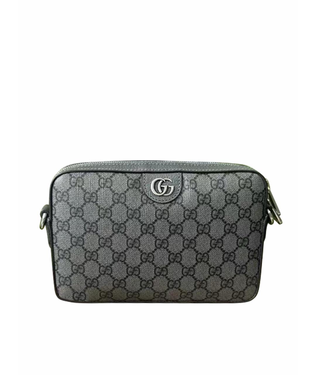 GUCCI Серая сумка через плечо, фото 1