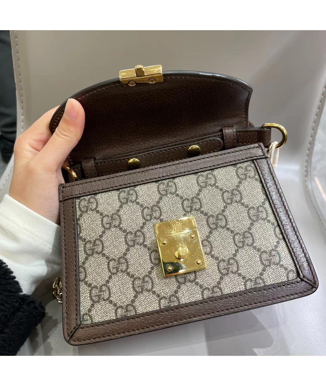 GUCCI Коричневая сумка через плечо, фото 7