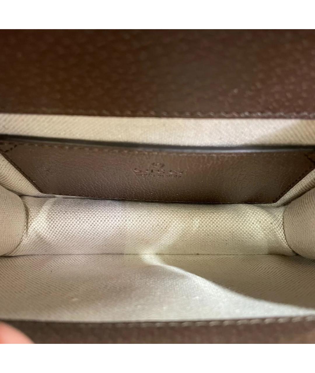GUCCI Коричневая сумка через плечо, фото 8