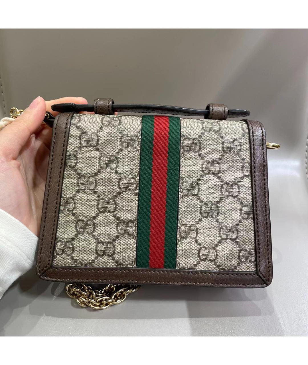 GUCCI Коричневая сумка через плечо, фото 2