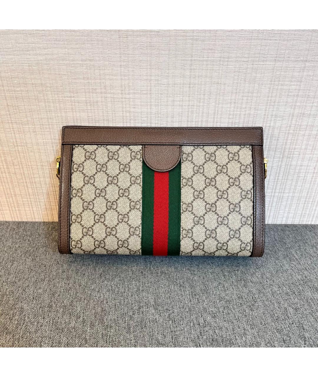 GUCCI Коричневая сумка через плечо, фото 2