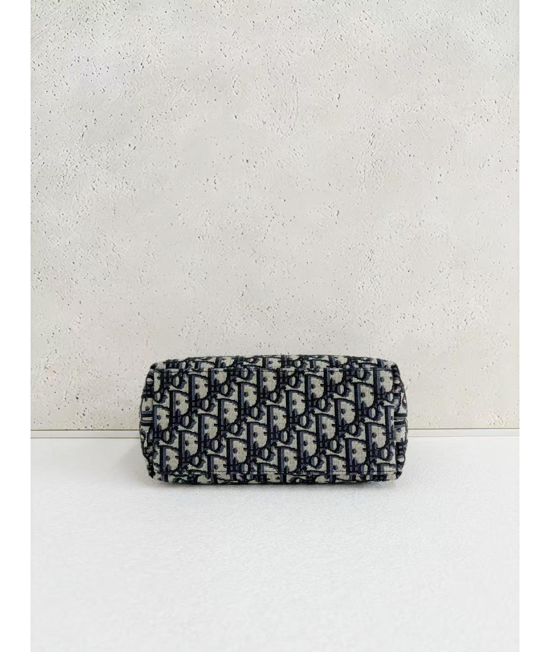 CHRISTIAN DIOR Голубая деним сумка через плечо, фото 5