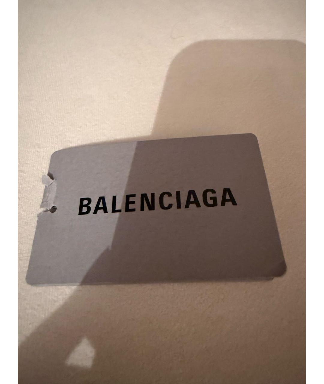 BALENCIAGA Черный полиэстеровый пуховик, фото 5