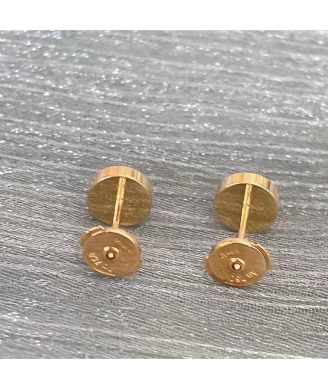 CARTIER Золотые серьги из желтого золота, фото 5