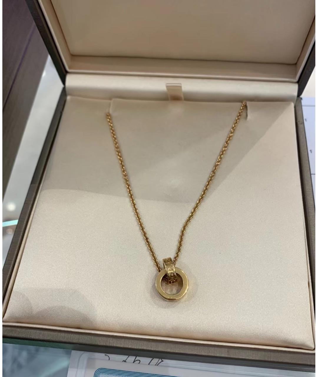 BVLGARI Золотое колье из розового золота, фото 2