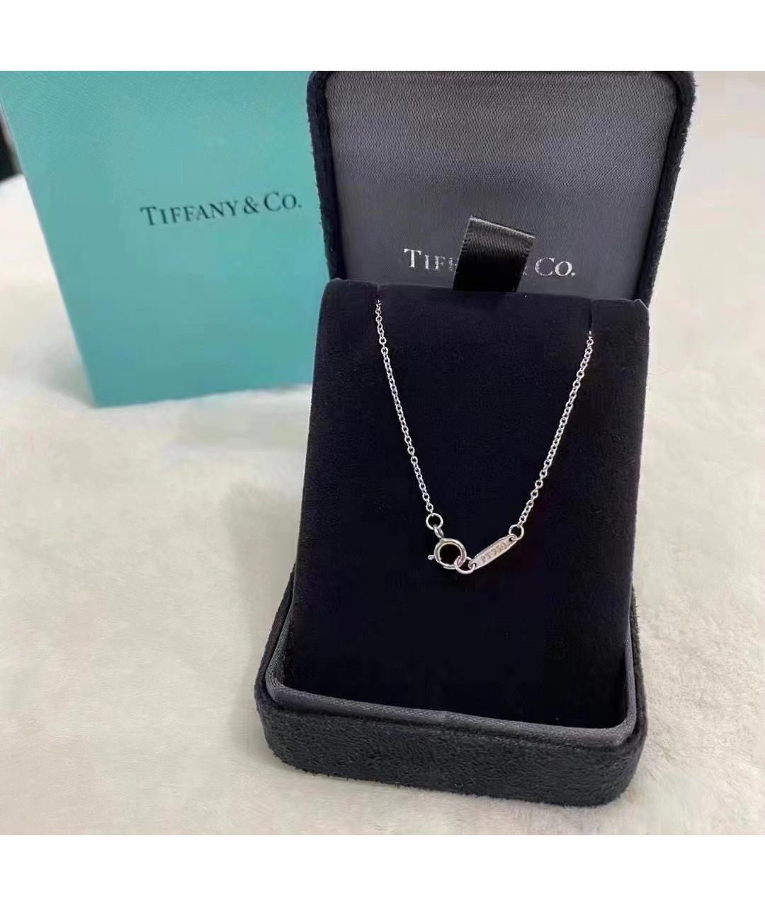 TIFFANY&CO Серебряное платиновое колье, фото 2