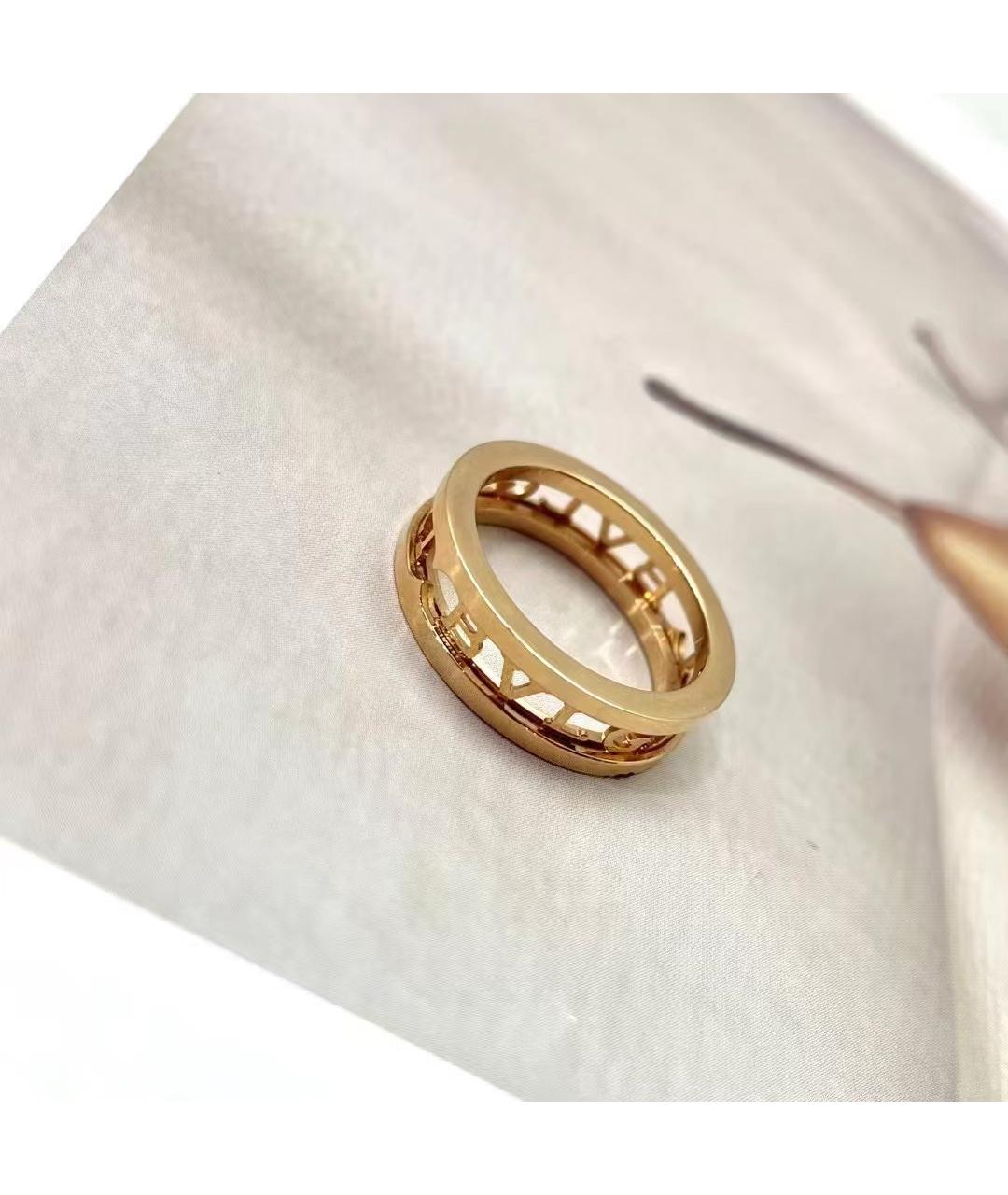 BVLGARI Золотое кольцо из розового золота, фото 4