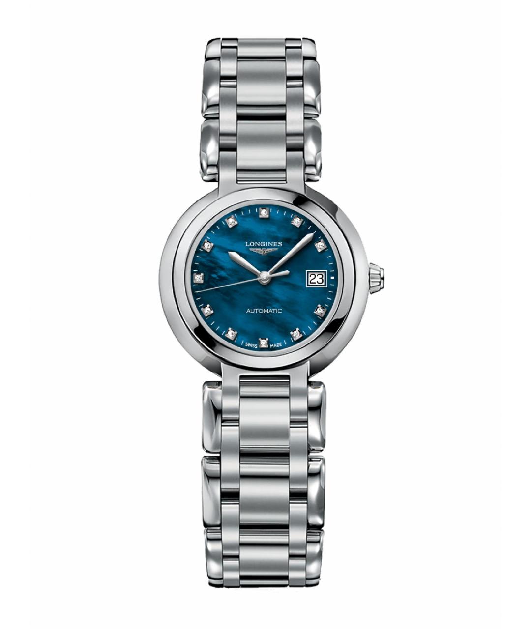 LONGINES Темно-синие металлические часы, фото 1