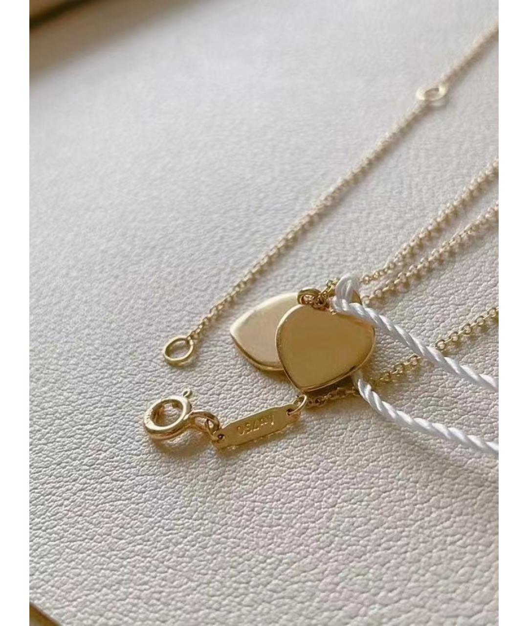 TIFFANY&CO Красное колье из желтого золота, фото 4