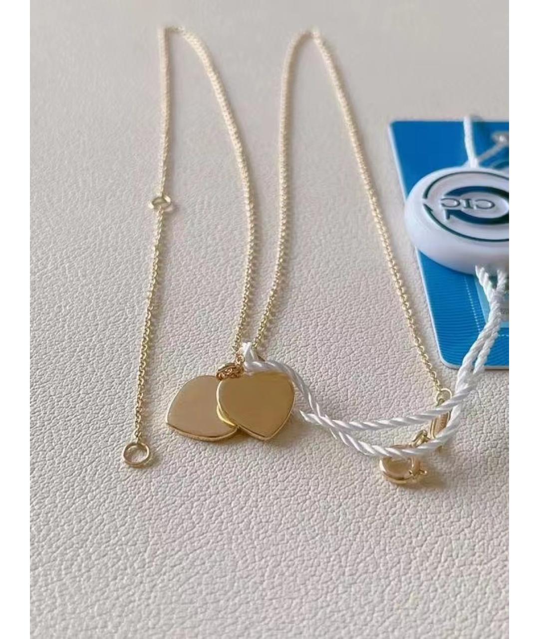 TIFFANY&CO Красное колье из желтого золота, фото 5