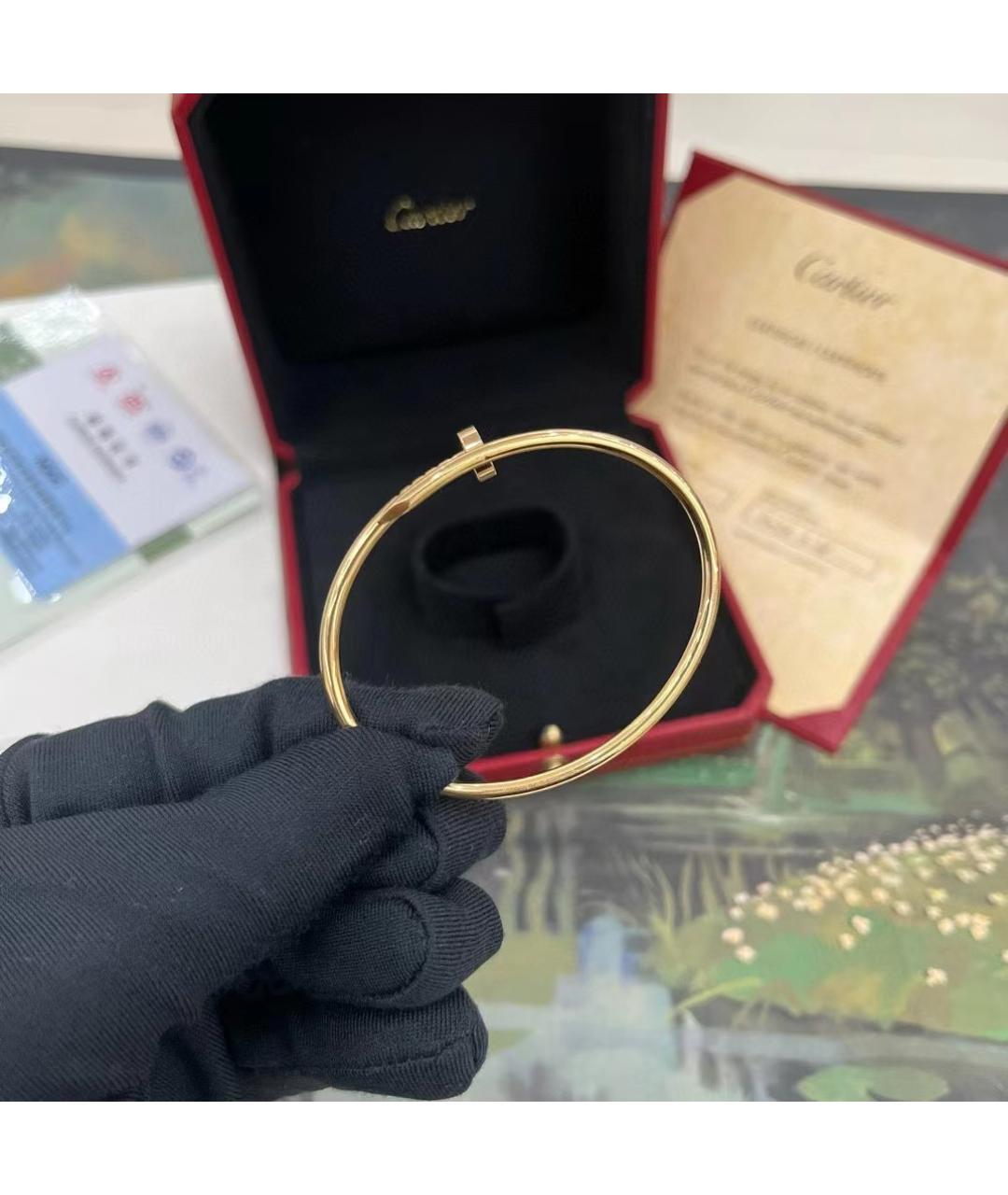 CARTIER Золотой браслет из розового золота, фото 3