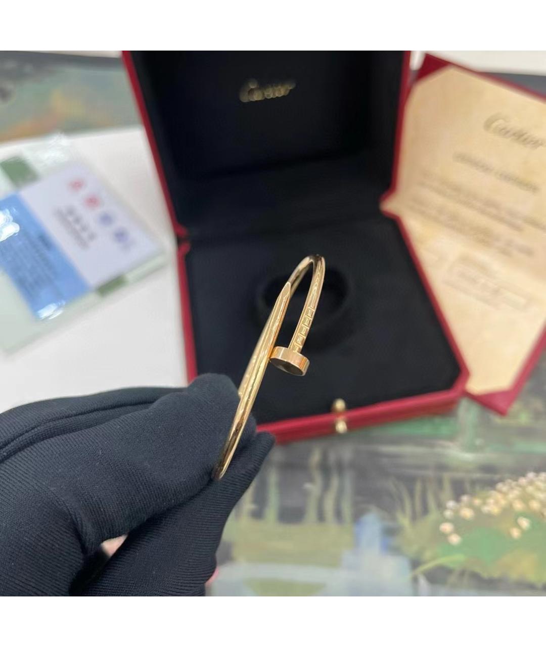 CARTIER Золотой браслет из розового золота, фото 5