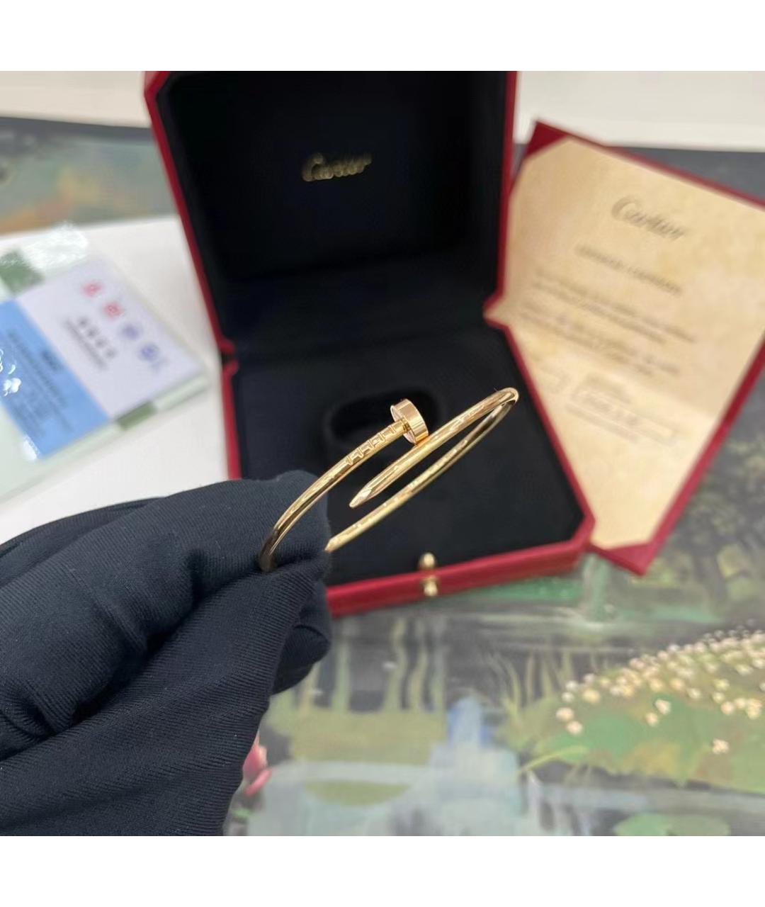 CARTIER Золотой браслет из розового золота, фото 2