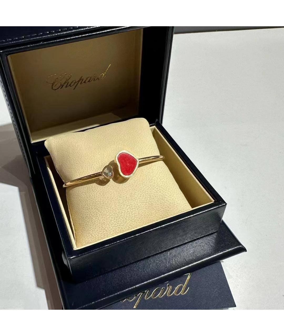 CHOPARD Красный браслет из розового золота, фото 2