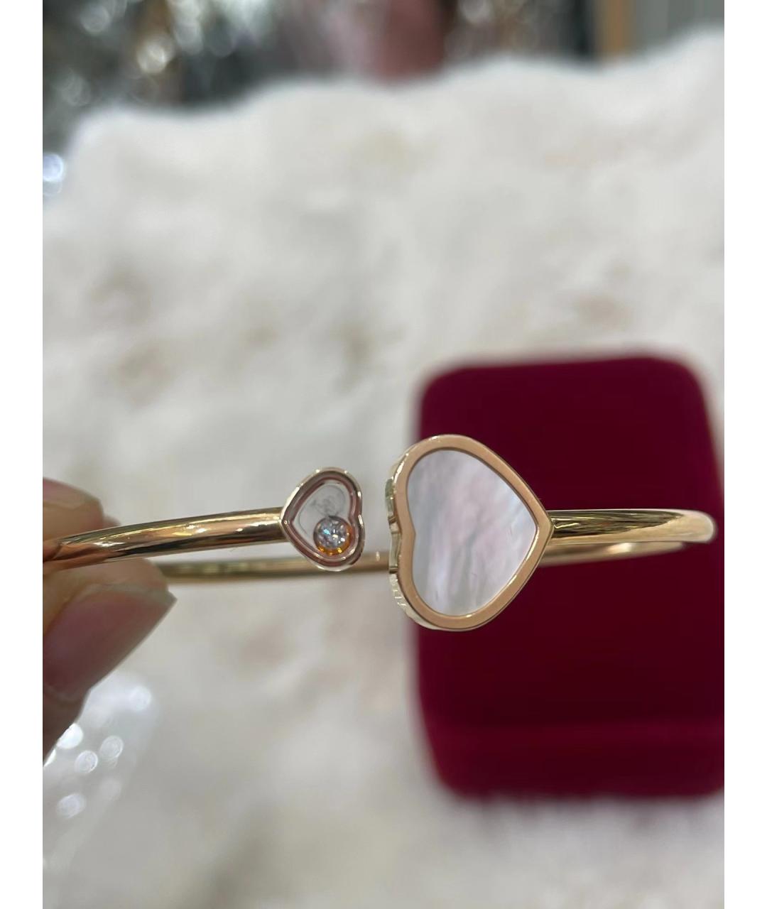 CHOPARD Белый браслет из розового золота, фото 6