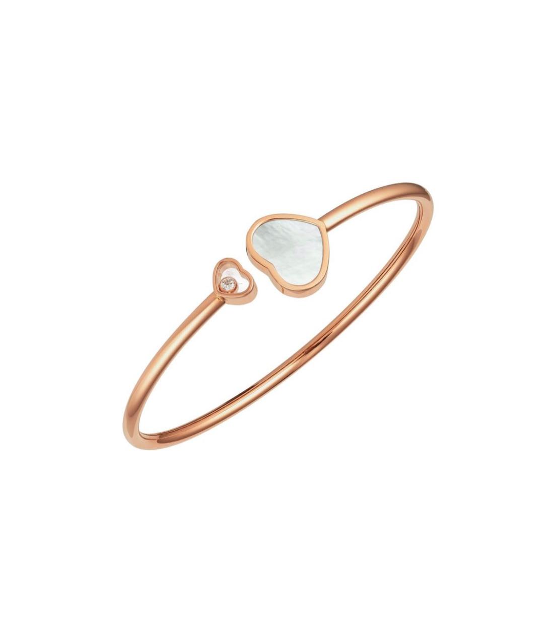 CHOPARD Белый браслет из розового золота, фото 1