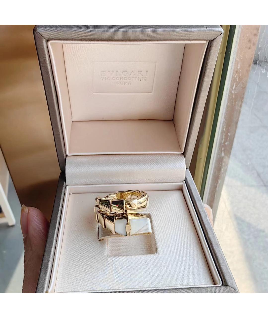 BVLGARI Золотое кольцо из желтого золота, фото 7