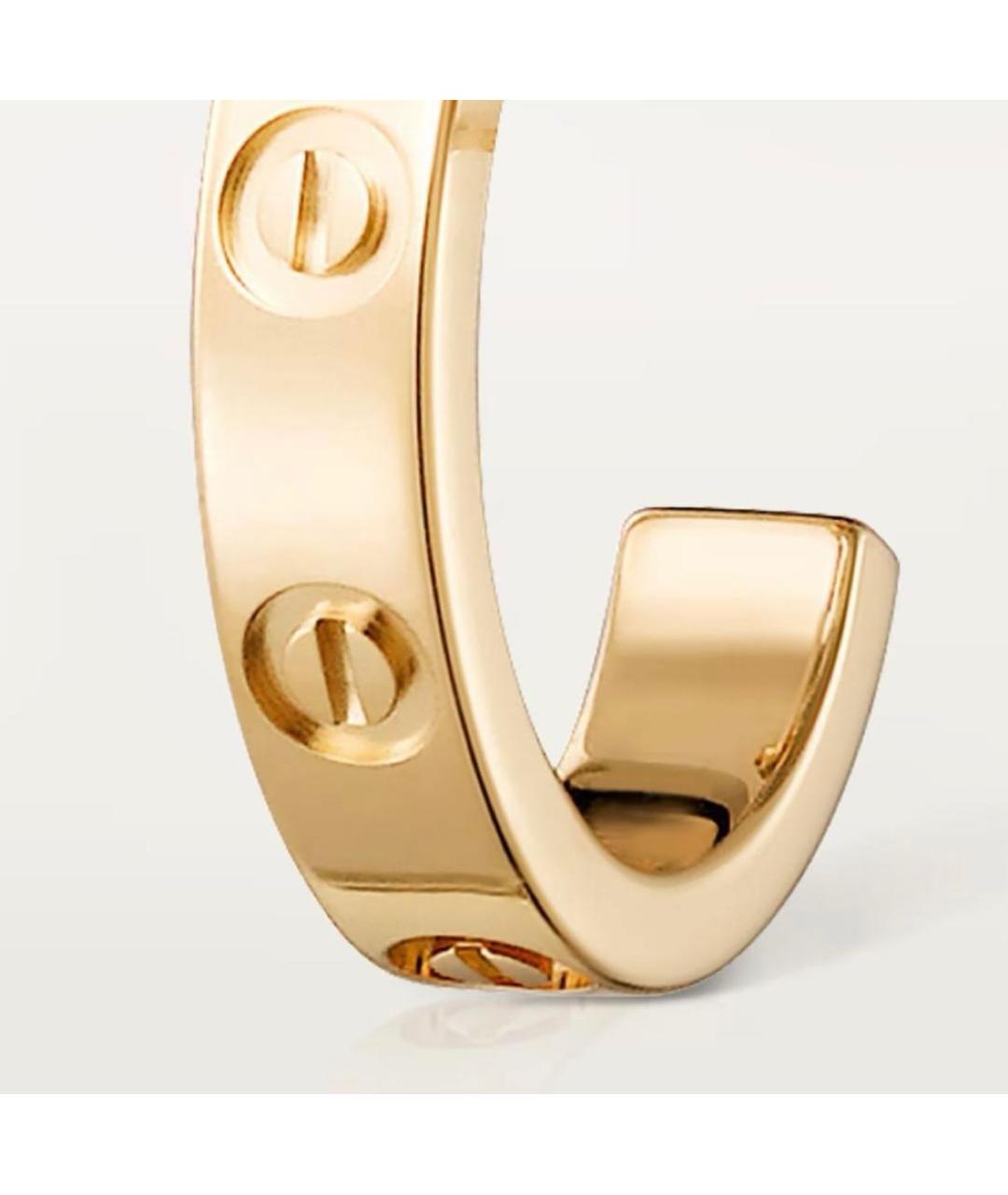 CARTIER Серьги из желтого золота, фото 3