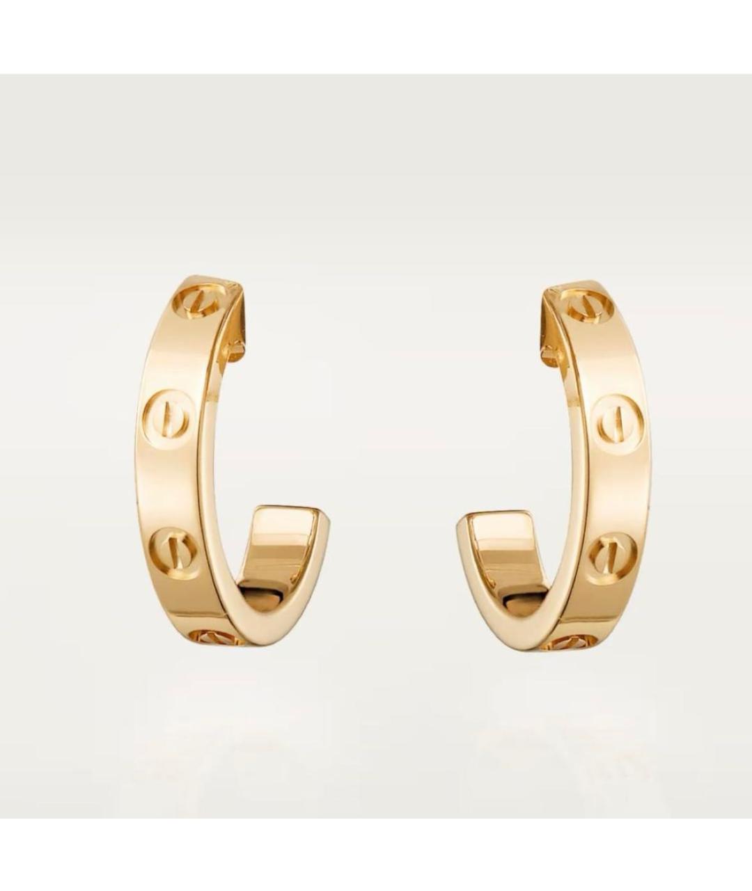 CARTIER Серьги из желтого золота, фото 5