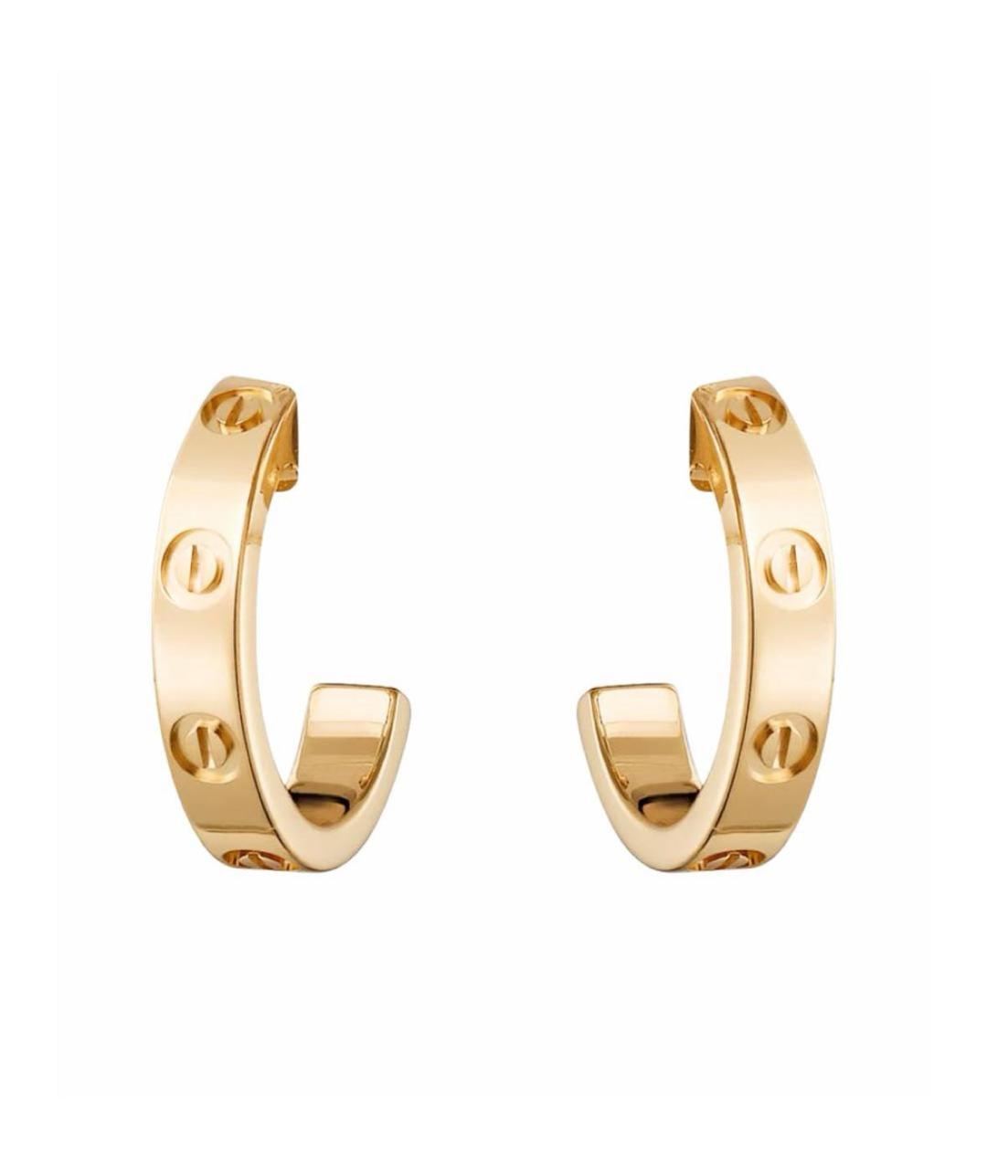 CARTIER Серьги из желтого золота, фото 1