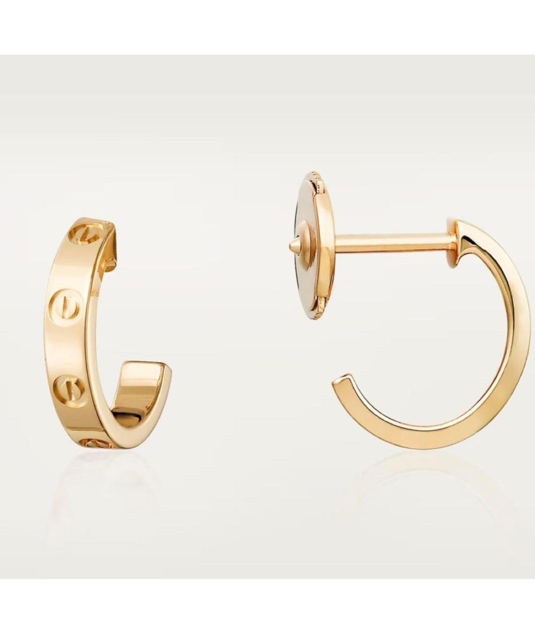 CARTIER Серьги из желтого золота, фото 4