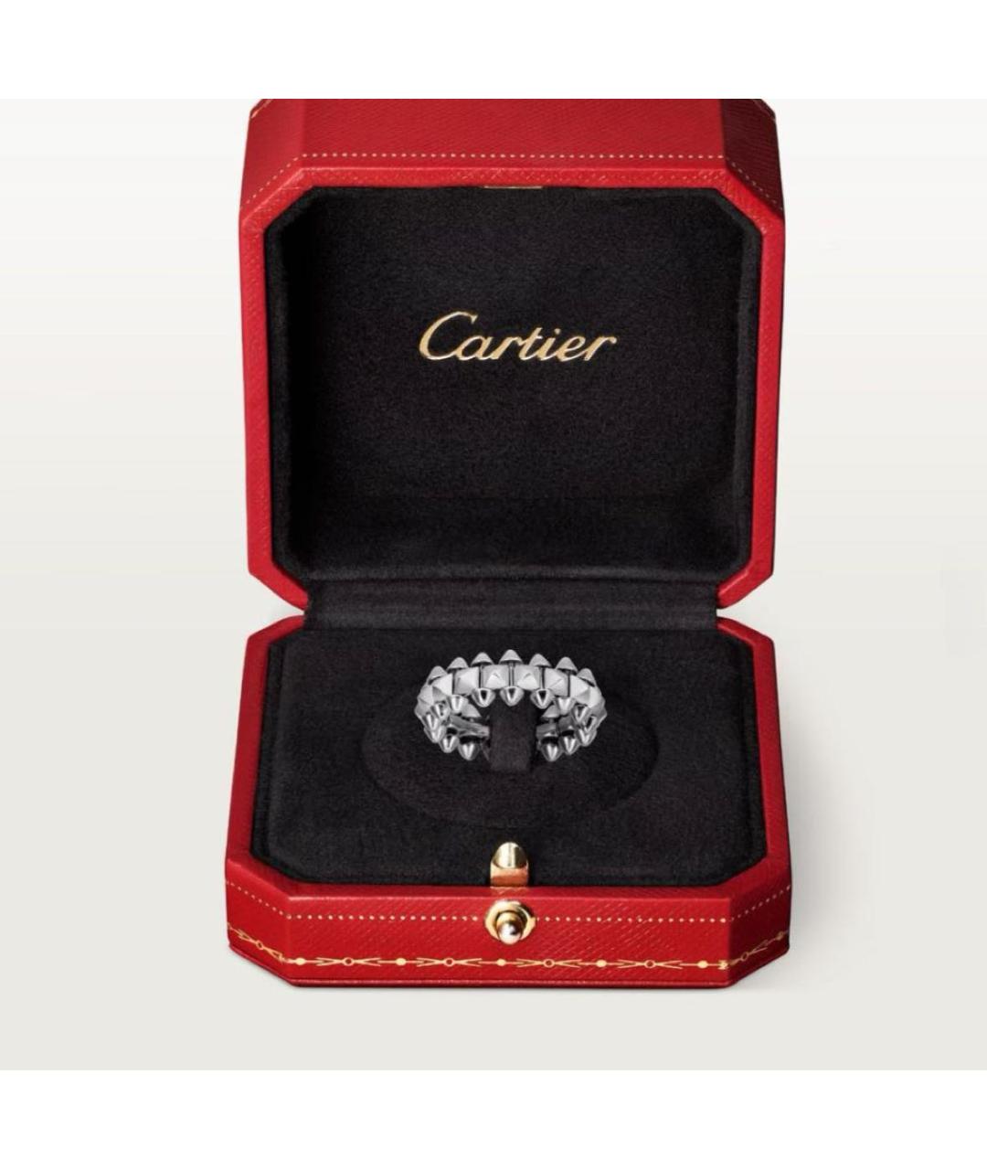 CARTIER Серебряное кольцо из белого золота, фото 6
