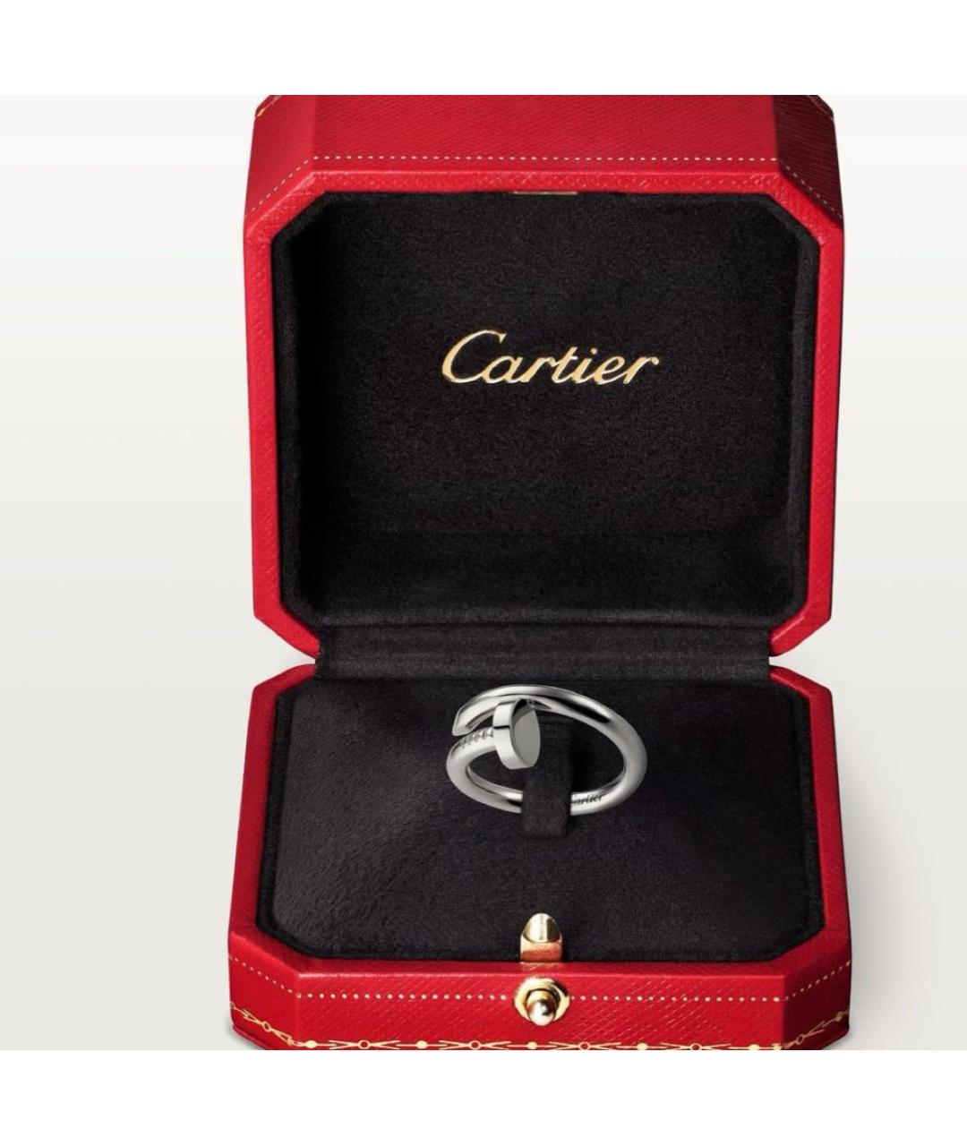 CARTIER Серебряное кольцо из белого золота, фото 5