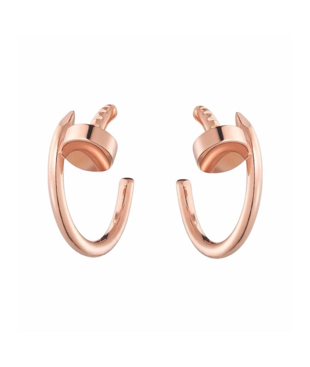 CARTIER Серьги из розового золота, фото 1