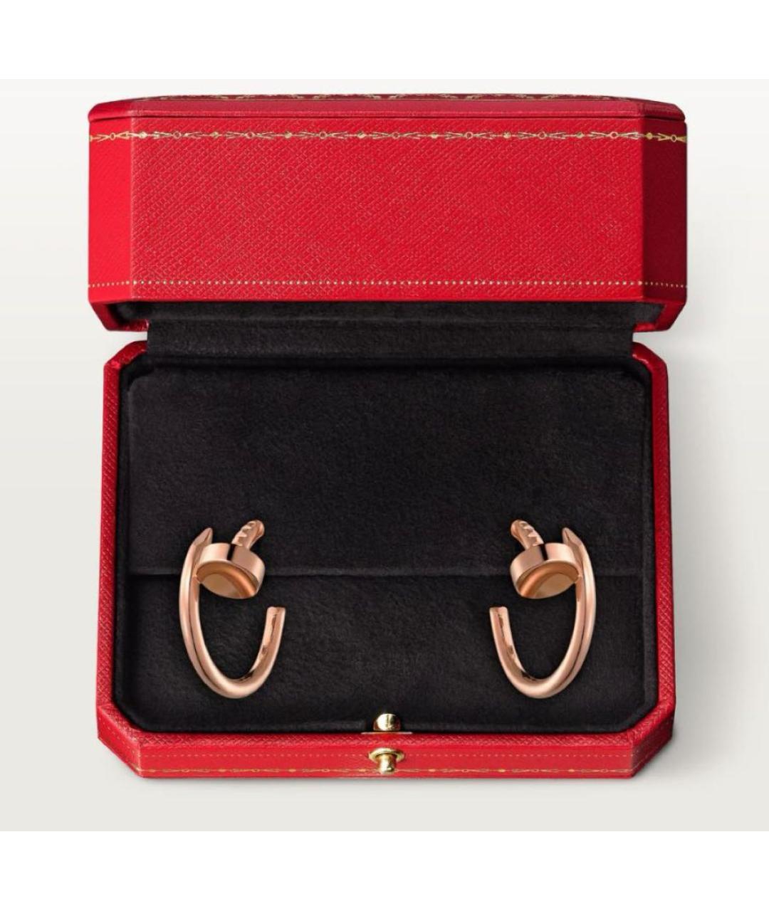 CARTIER Серьги из розового золота, фото 4